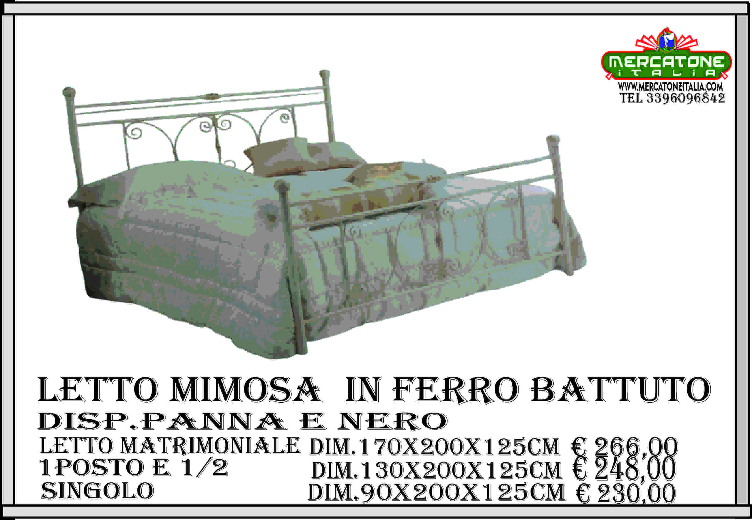 Letto MIMOSA – Mercatone Italia